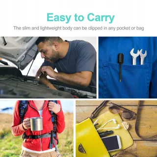 POCKETMAN LED Penlight Zaklamp Clip — miniatuur 7