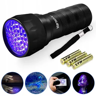 VANSKY UV Zaklamp 21 LED Detector