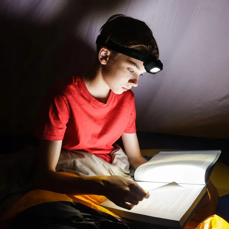ANSMANN HD200B LED Hoofdlamp Waterdicht Op Batterijen — foto 9