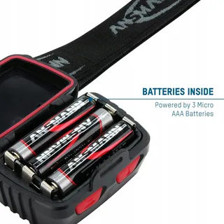 ANSMANN HD200B LED Hoofdlamp Waterdicht Op Batterijen — miniatuur 8