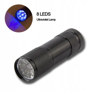 POCKETMAN Mini UV LED Zaklamp 395nm Waterdicht Detector — miniatuur 2