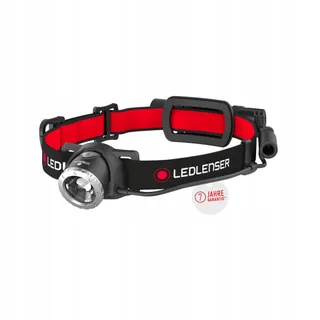 LEDLENSER H8R LED Hoofdlamp 600 Lumen USB Oplaadbaar Zwenkbaar