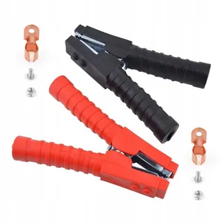 GUNPLA 600A Krokodilklemmen Rood Zwart