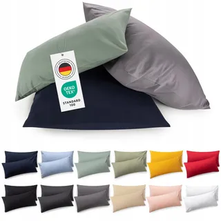 BLUMTAL Kussenslopen 2-pack 40x60 cm Jersey Lichtgroen
