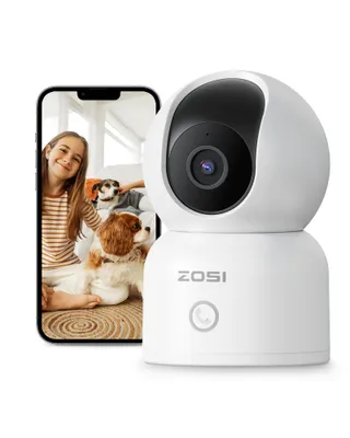 ZOSI 1080P WiFi Camera Binnen 360° Huisdier AI Detectie
