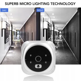 SMARTCAM Deurcamera 120° Groothoek HD Nachtzicht Deurbel Intercom — miniatuur 5