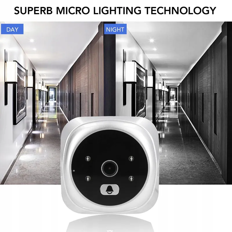 SMARTCAM Deurcamera 120° Groothoek HD Nachtzicht Deurbel Intercom — foto 5