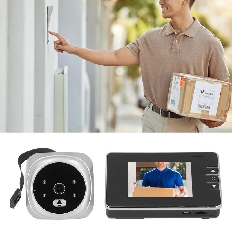 SMARTCAM Deurcamera 120° Groothoek HD Nachtzicht Deurbel Intercom — foto 7