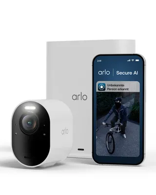 ARLO Ultra 3 Draadloze Camera Buiten 4K UHD AI Auto-Tracking