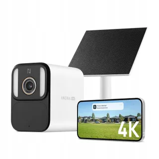 ANONA Aurora 4K Zonnecamera Buiten 8MP Nachtzicht IP67