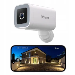 SONOFF CAM-B1P Buitencamera 2K HD Nachtzicht 180° IP65 Audio