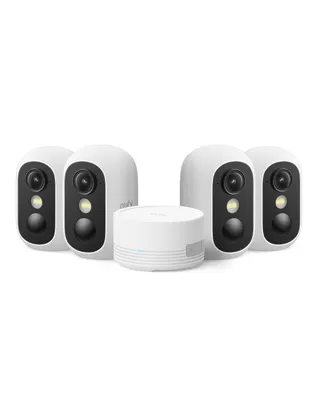 EUFY eufyCam C35 Draadloze Camera Buiten/Binnen 4-pack IP67 Nachtzicht