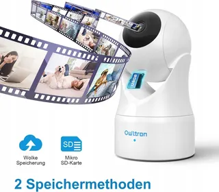 OWLTRON Camera Binnen 360° WiFi Bewegingsdetectie Audio — miniatuur 5
