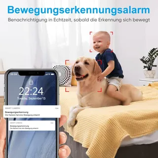 OWLTRON Camera Binnen 360° WiFi Bewegingsdetectie Audio — miniatuur 3