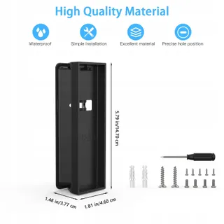 AKOEMXEEO Hoekhouder Eufy Video Deurbel E340 Accessoires — miniatuur 3