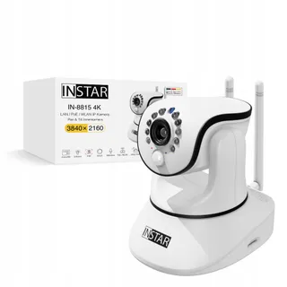 INSTAR IN-8815 4K Camera Binnen Wit WiFi LAN PoE HomeKit AI