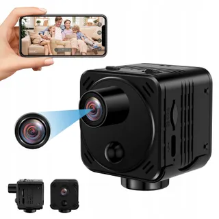 CYI Mini WiFi Camera 4K Nachtzicht 120° PIR 15u Kantoor Thuis