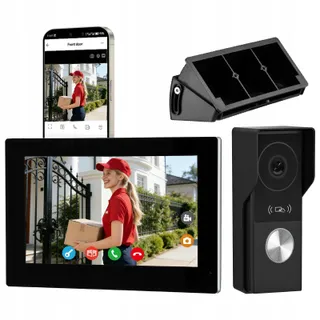 HONMIDATEK WiFi Video-intercom 2-draads 1080P 7 inch Smart Home