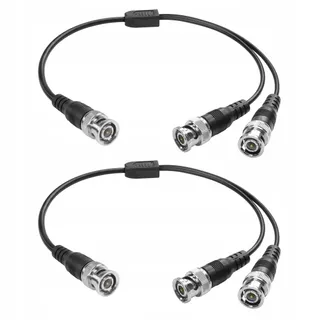 YACSEJAO BNC Splitter Kabel 2-in-1 CCTV 40cm