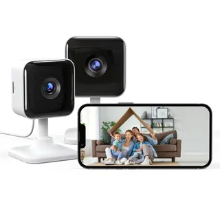 GNCC Camera Binnen 2 Stuks 1080P Nachtzicht Alarm Alexa