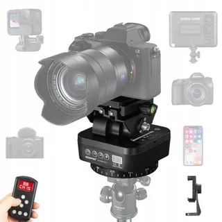 SOONPHO M4 Panorama-statiefkop Afstandsbediening Camera Smartphone