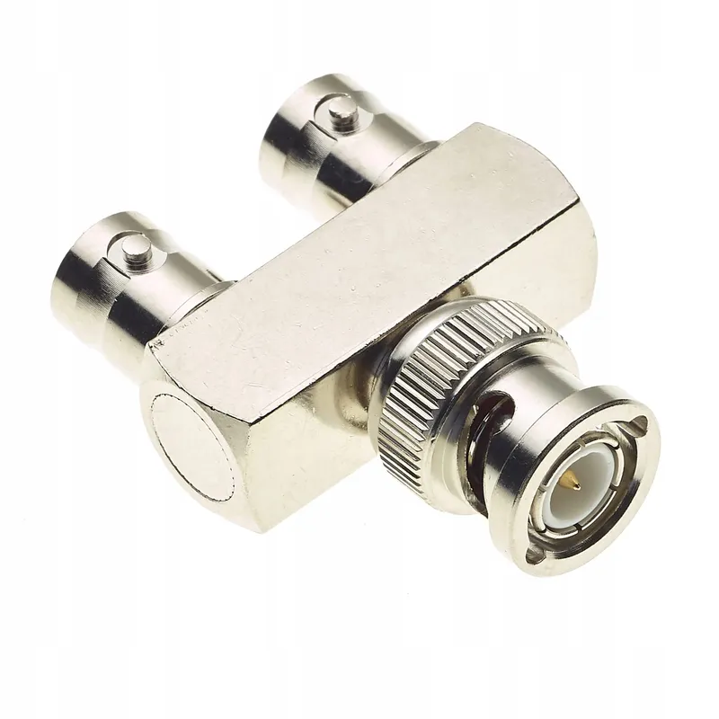 KEPLE BNC Splitter Adapter Male naar Dual Female CCTV — foto 1