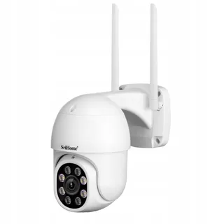 SRIHOME Buitencamera WiFi 1080P IP66 Nachtzicht 2-weg Audio — miniatuur 4