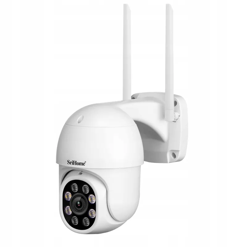 SRIHOME Buitencamera WiFi 1080P IP66 Nachtzicht 2-weg Audio — foto 4