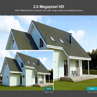SRIHOME Buitencamera WiFi 1080P IP66 Nachtzicht 2-weg Audio — miniatuur 7