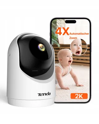 TENDA CP3 V3.0 Camera Binnen 3MP 360° WiFi Kinderen Huisdier 2-weg Audio
