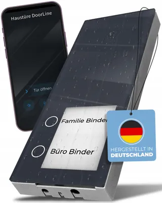 DOORLINE Slim DECT Deurstation Antraciet AVM FRITZ!Box