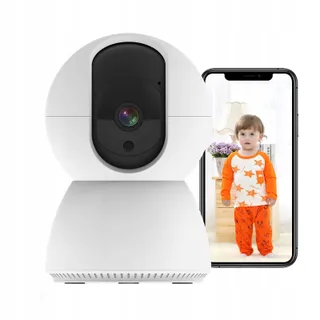 WOLF GUARD K2 Tuya Camera Binnen HD 1080p 3MP WiFi Babyfoon