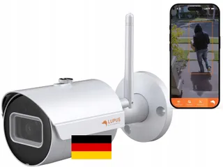 LUPUS LE202 Buitencamera 3MP WiFi SD-slot 100° Smarthome