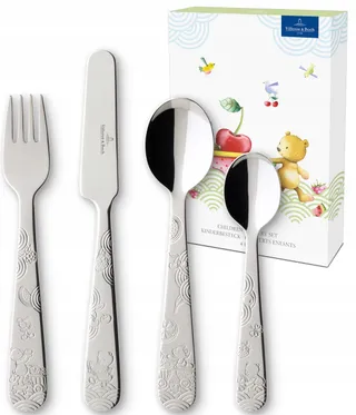 VILLEROY & BOCH Hungry as a Bear Kinderbestek 4-delig