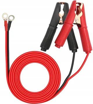HUALISJI Krokodilklem 12V 24V 14AWG 30A 1,8m