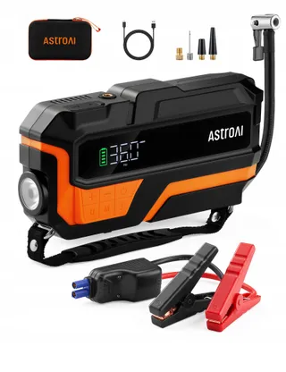 ASTROAI M10 Starthulp Powerbank Compressor 150PSI 12V