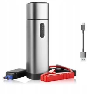 Aluminium Starthulp Powerbank 12V 500A 38.4Wh LED 6.0L Benzine 5.0L Diesel