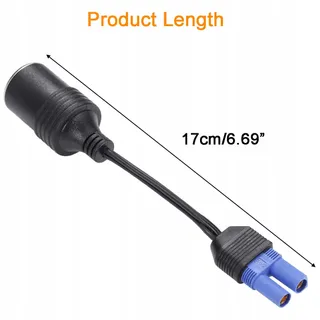 GRELUMA EC5 Sigarettenaansteker Adapter Mini Starthulp 12V — miniatuur 5