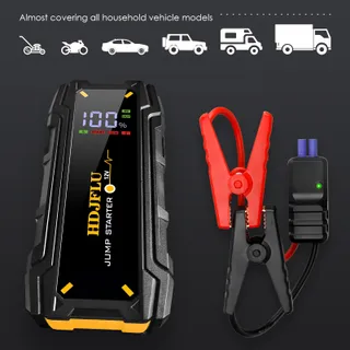 HDJFLU Draagbare Starthulp Powerbank 3000A 12V LED — miniatuur 8