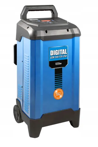 GÜDE GDB 24V/12V-250 Digitale Acculader Inverter 20-550Ah LED Starthulp