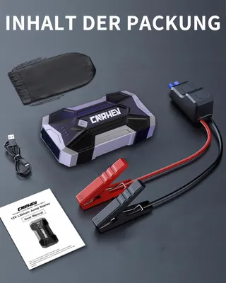 CARHEV Starthulp Powerbank 4500A 8L Benzine 8L Diesel LED USB — miniatuur 7