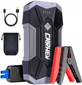 CARHEV Starthulp Powerbank 4500A 8L Benzine 8L Diesel LED USB — miniatuur 1