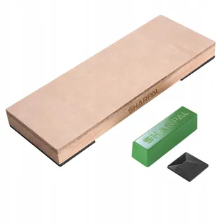 SHARPAL 204N Lederen Slijpriem 200mm Met Polijstpasta