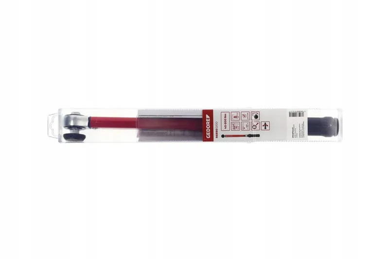 GEDORE Momentsleutel 1/2 Inch 40-200 Nm Staal Rood Zwart — foto 6