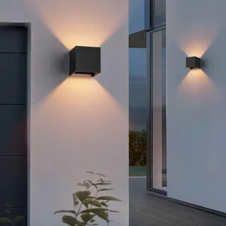 KLIGHTEN Set van 4 LED Wandlampen G9 3000K Binnen/Buiten