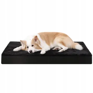 KSIIA Orthopedisch Hondenbed XL Groot Zwart 105x70x8cm