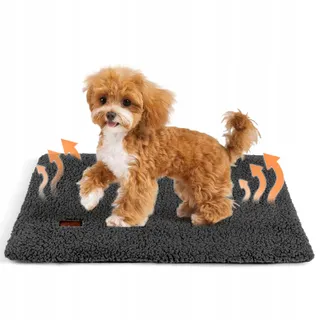 MORA PETS Zelfverwarmende Kattendeken Zacht en Warm 74x48cm
