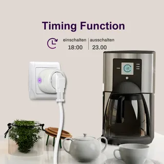 UCOMEN Slimme WiFi Stopcontacten Stroommeting Alexa 2 Stuks — miniatuur 2