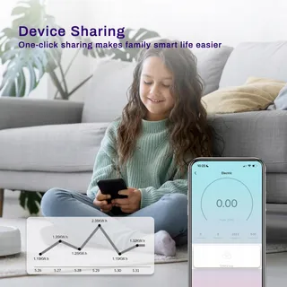 UCOMEN Slimme WiFi Stopcontacten Stroommeting Alexa 2 Stuks — miniatuur 3
