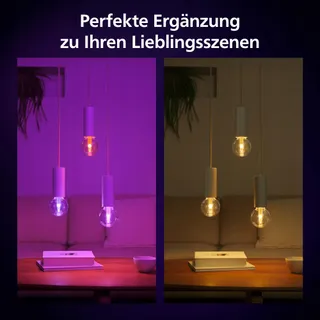PHILIPS Hue Lightguide Grote Lamp G125 Wit en Kleur Bluetooth — miniatuur 4